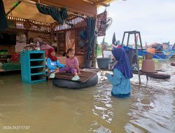 Banjir Masih Kepung Kabupaten Pati, Warga Desa Bumirejo Juwana Masih Kekurangan Bantuan