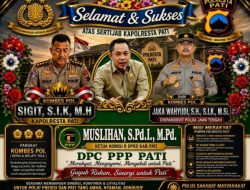 Muslihan Apresiasi Pergantian Kapolresta Pati, Ajak Semua Elemen Jaga Kondusivitas Daerah