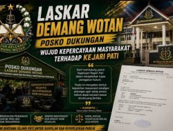 Dukungan Penuh Laskar Demang Wotan Terhadap Kejaksaan Negeri Pati Dalam Mewujudkan Penegakan Hukum Di Pati